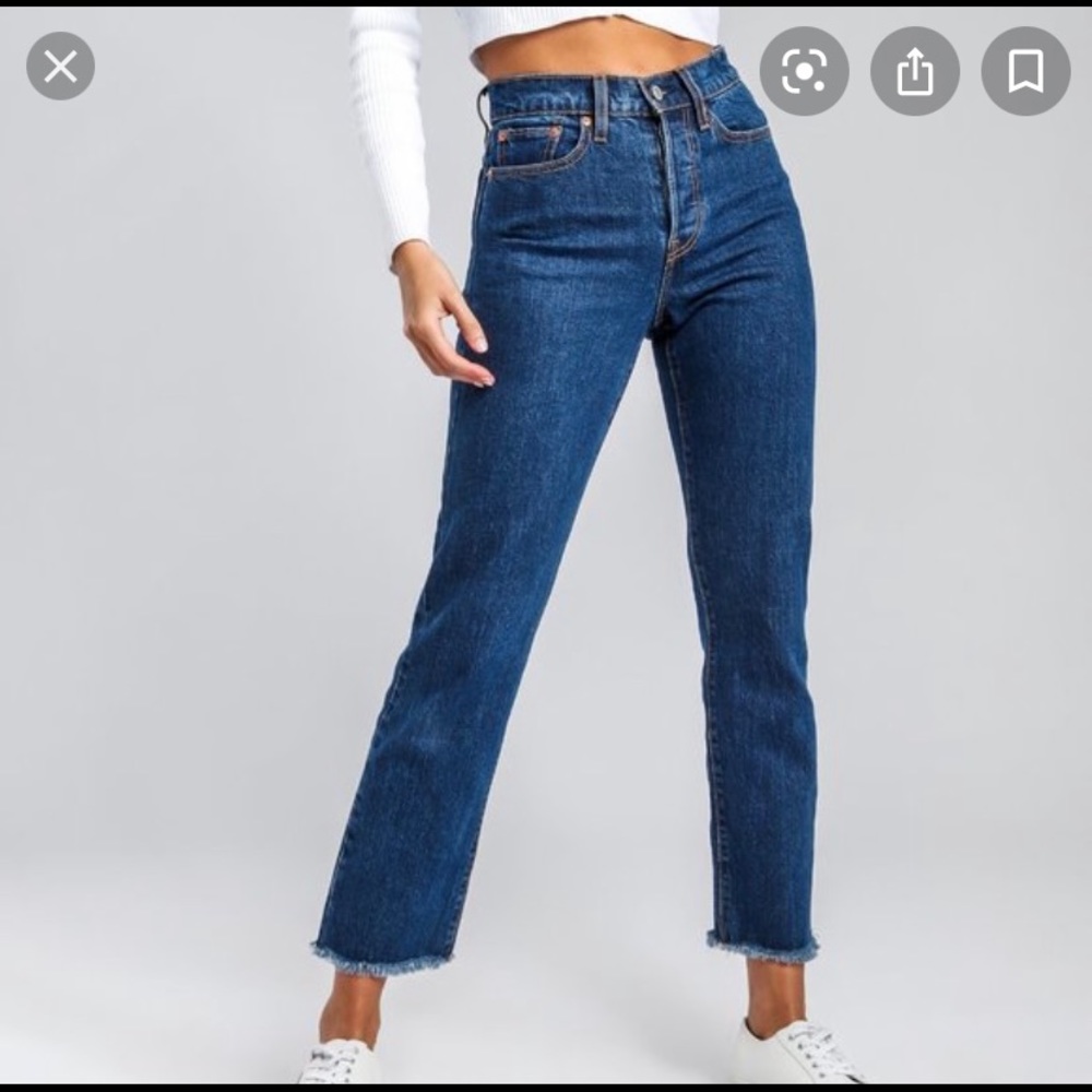 LEVI’S Wedgie straight jeans